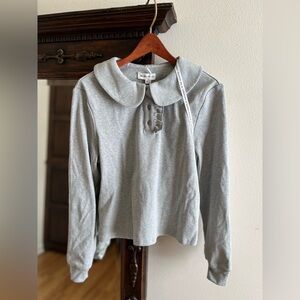 Gray Button Down Shirt